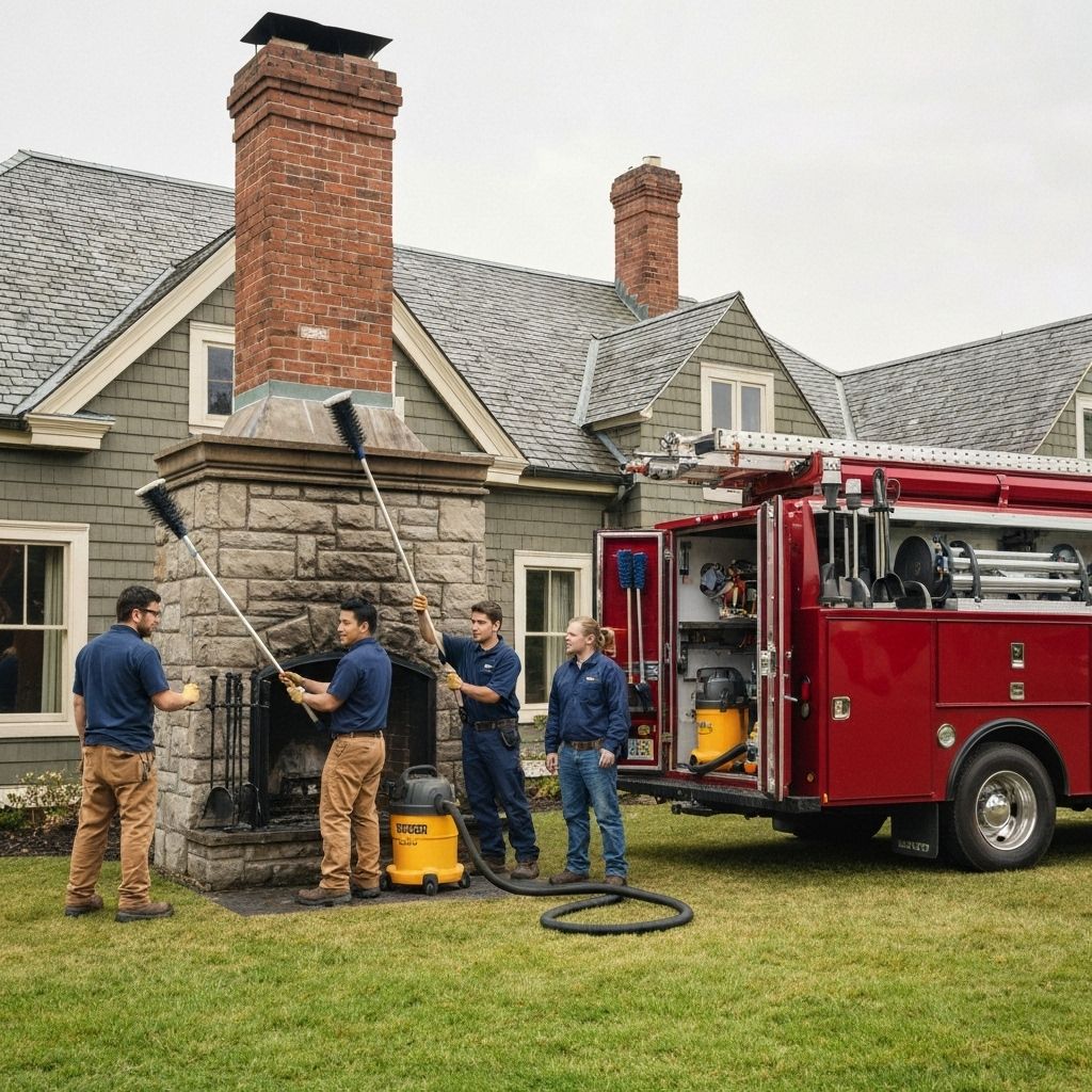 TKS Chimney & Duct team at work